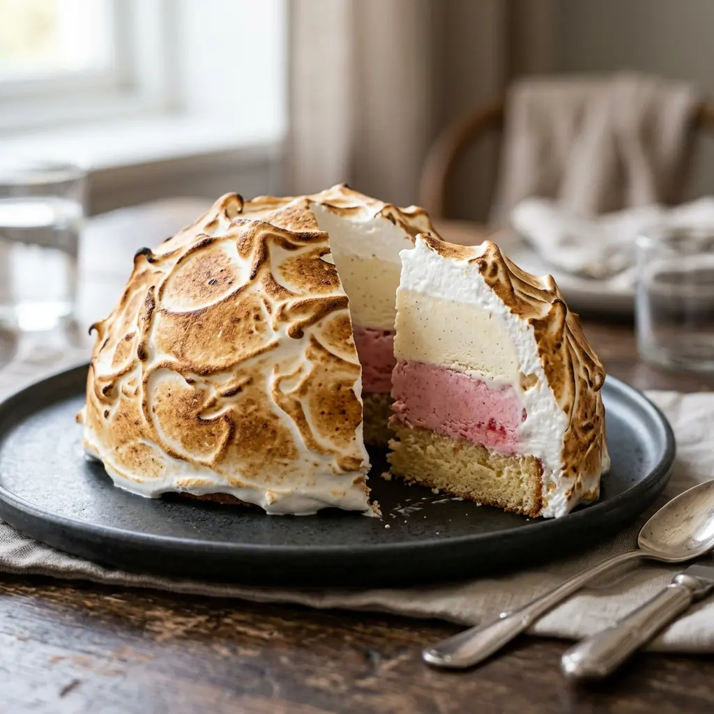 Fotografija recepta Baked Alaska kot pripravljene domače jedi