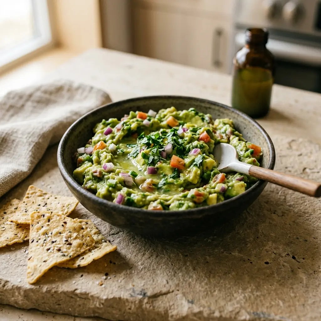 Fotografija recepta Guacamole kot pripravljene domače jedi