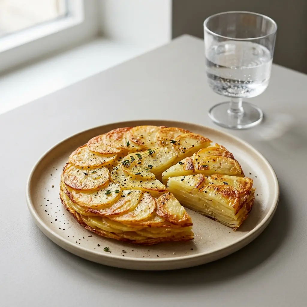 Fotografija recepta Pommes Anna kot pripravljene domače jedi