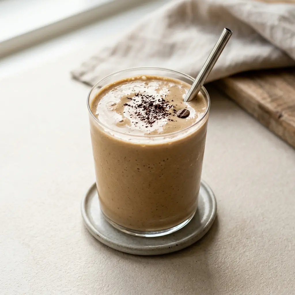 Fotografija recepta Smoothie s kavo kot pripravljene domače pijače